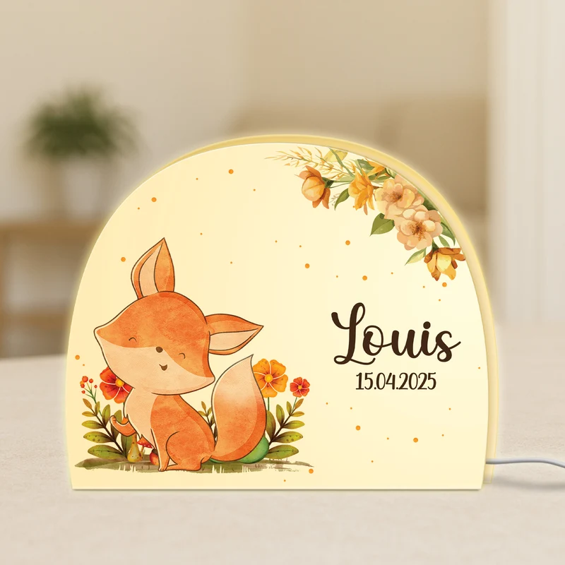 LED Nachtlicht - Personalisierte Geschenke Kinder | Nachtlicht Baby