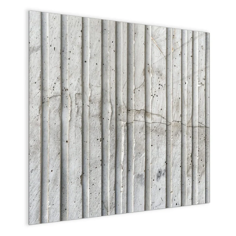 Magnettafel - Geriffelter Beton