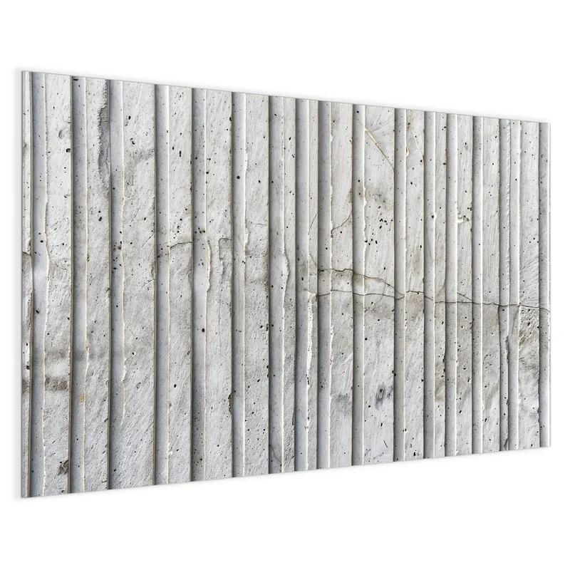 Magnettafel - Geriffelter Beton