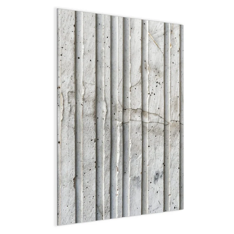 Magnettafel - Geriffelter Beton