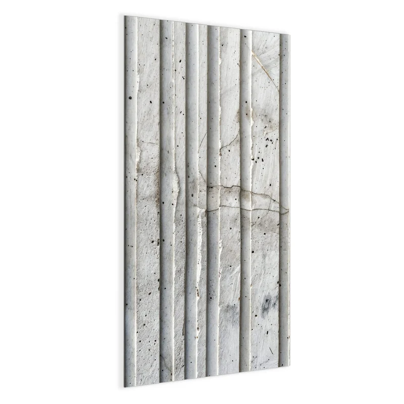 Magnettafel - Geriffelter Beton