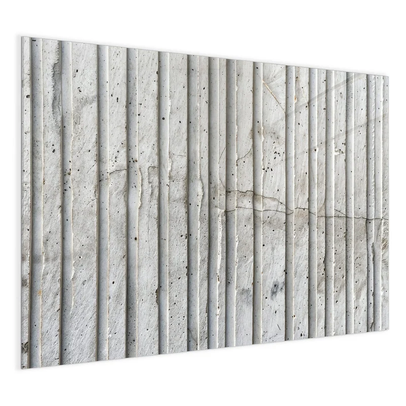 Magnettafel - Geriffelter Beton