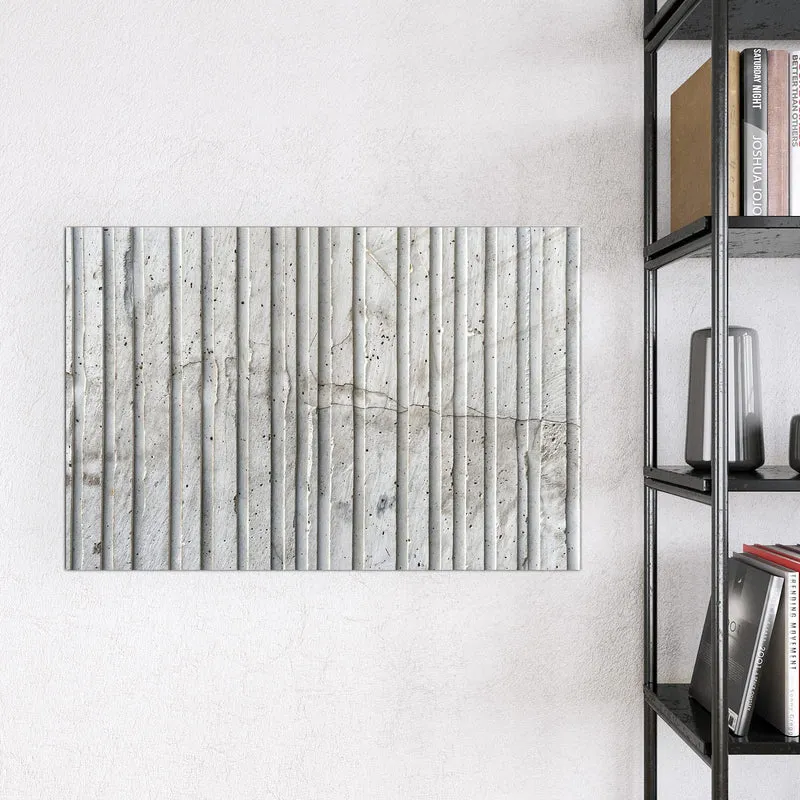 Magnettafel - Geriffelter Beton