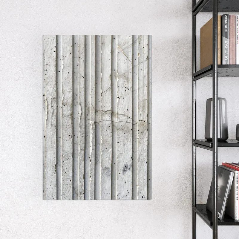 Magnettafel - Geriffelter Beton
