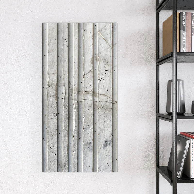 Magnettafel - Geriffelter Beton