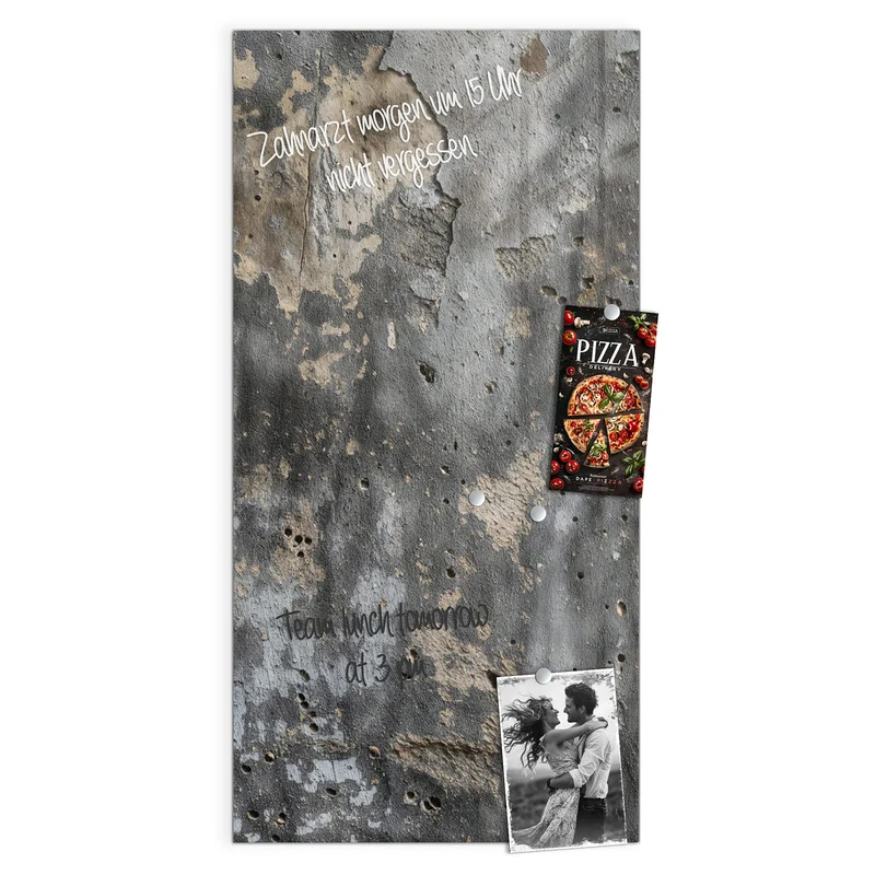 Magnettafel - Raue Betonwand