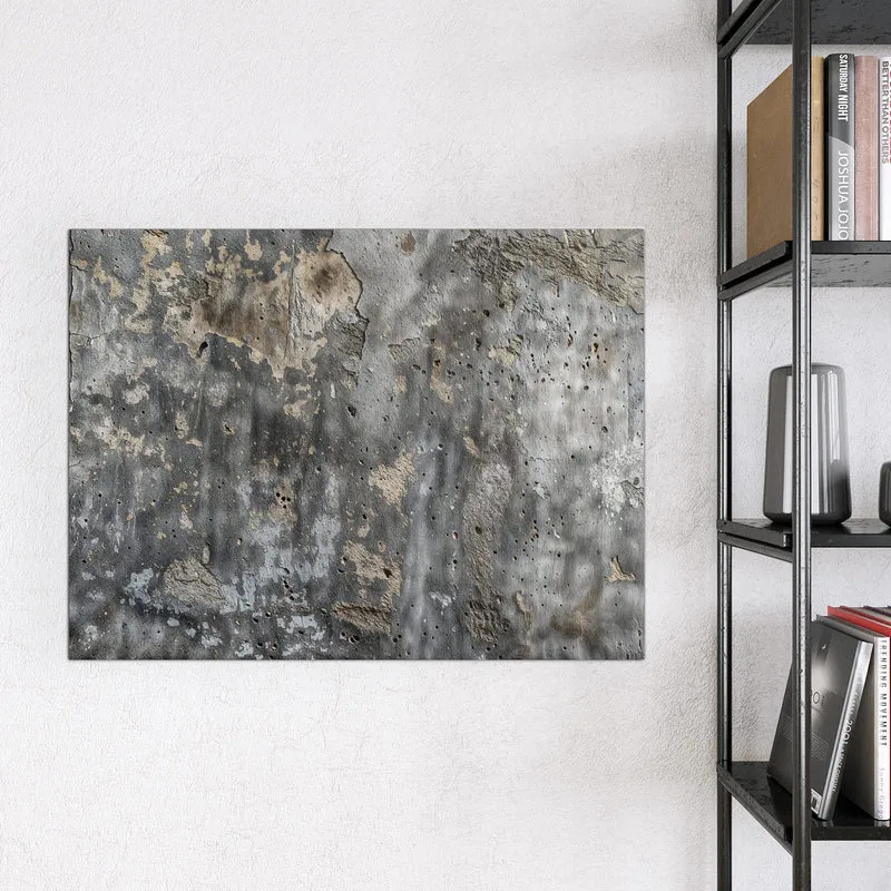 Magnettafel - Raue Betonwand