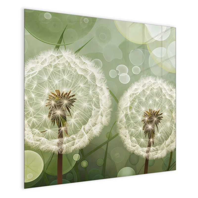 Magnettafel - Zwei Pusteblumen