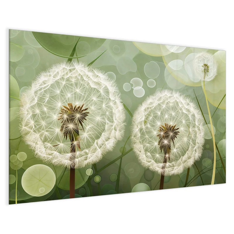 Magnettafel - Zwei Pusteblumen