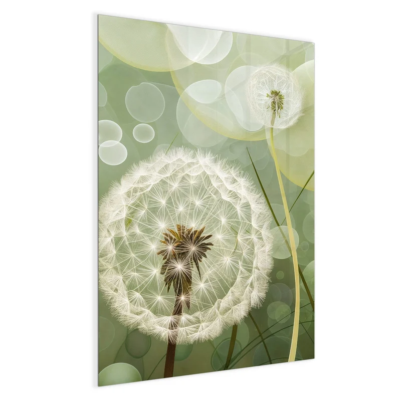 Magnettafel - Zwei Pusteblumen