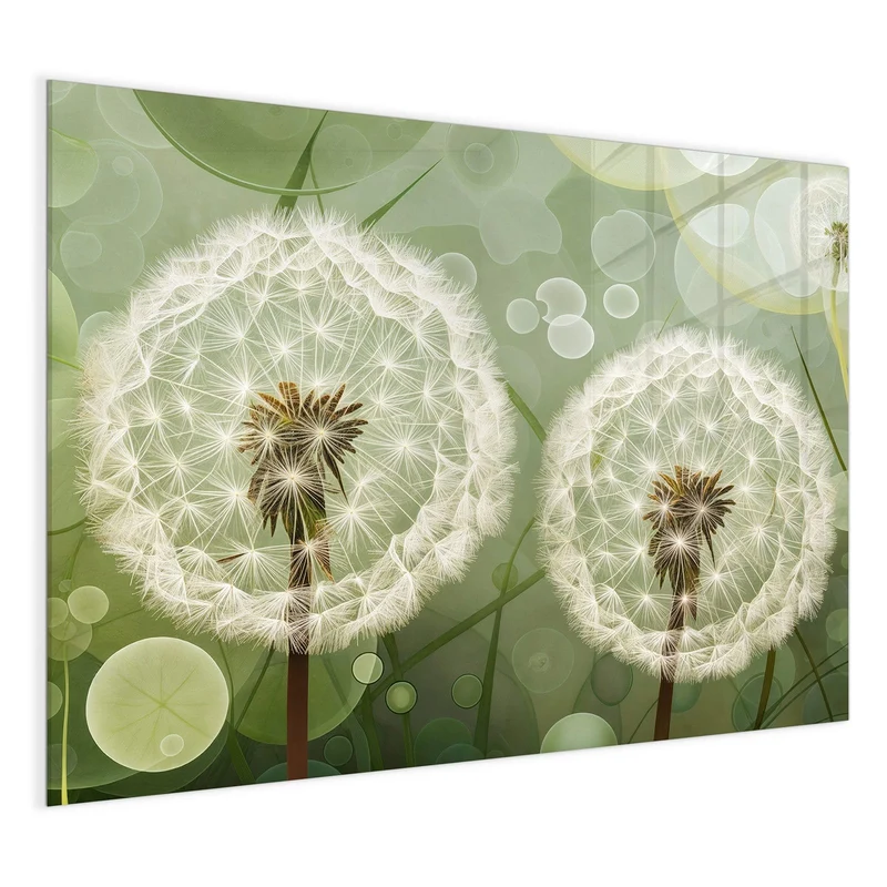 Magnettafel - Zwei Pusteblumen