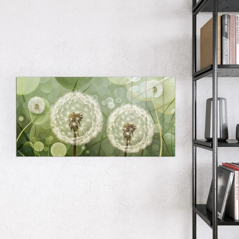 Magnettafel - Zwei Pusteblumen