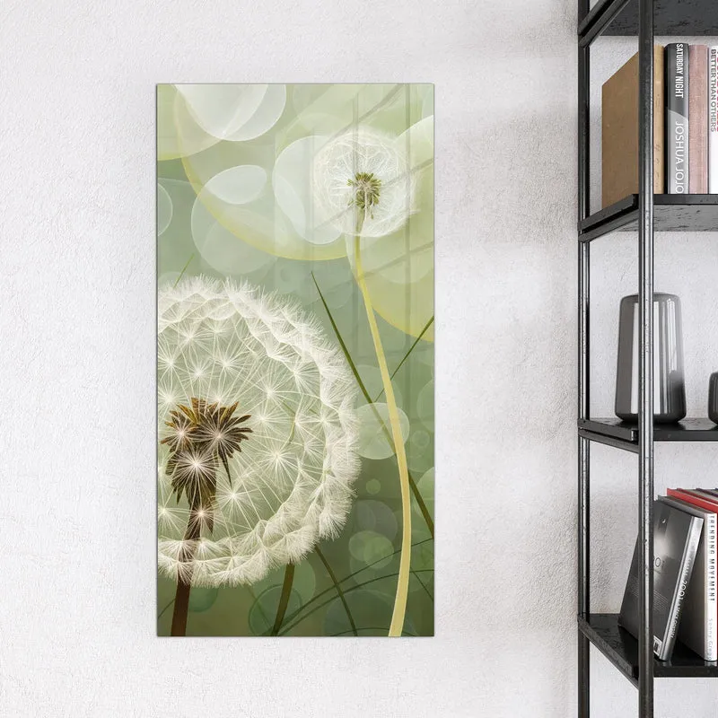 Magnettafel - Zwei Pusteblumen