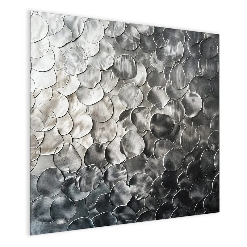 Magnettafel - Silberne Schuppen