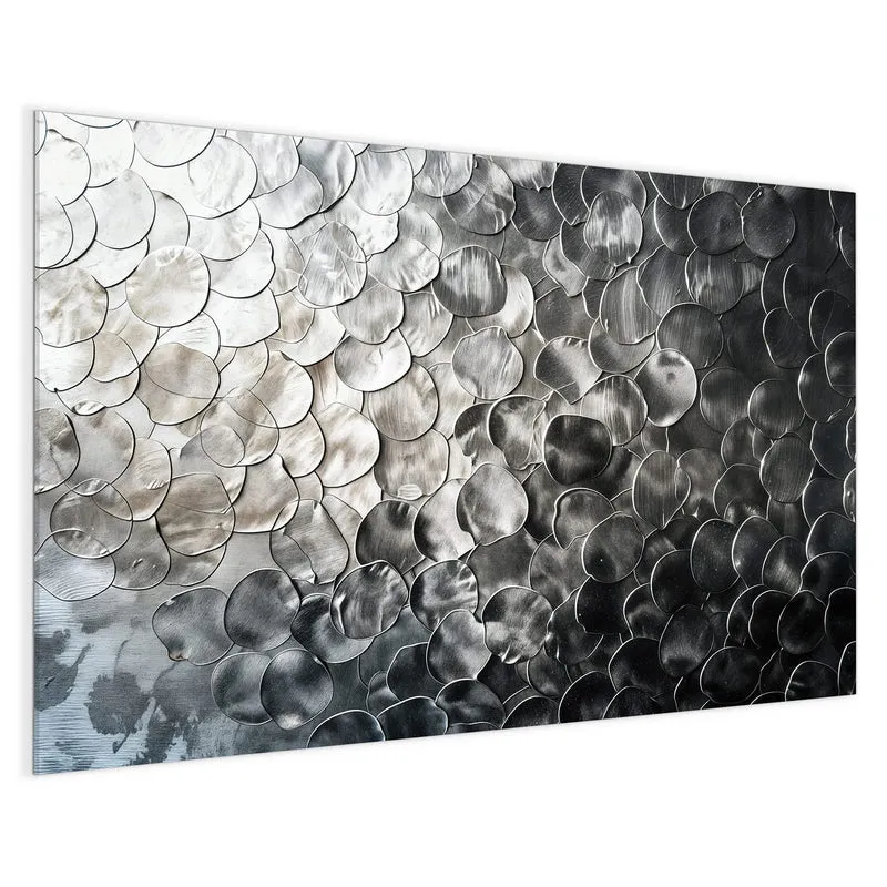 Magnettafel - Silberne Schuppen