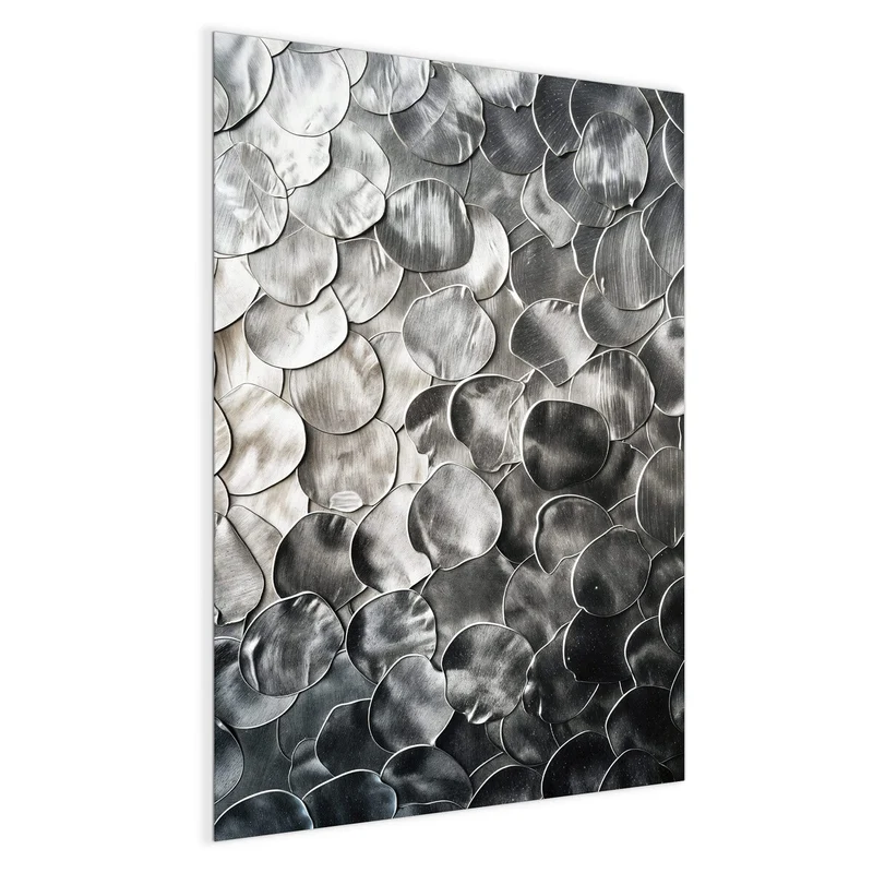 Magnettafel - Silberne Schuppen