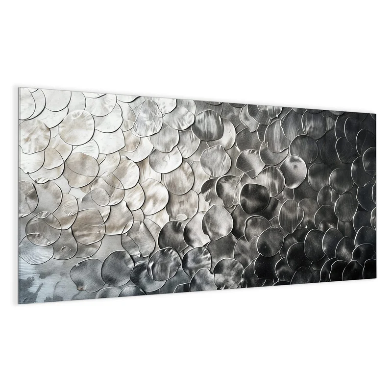Magnettafel - Silberne Schuppen