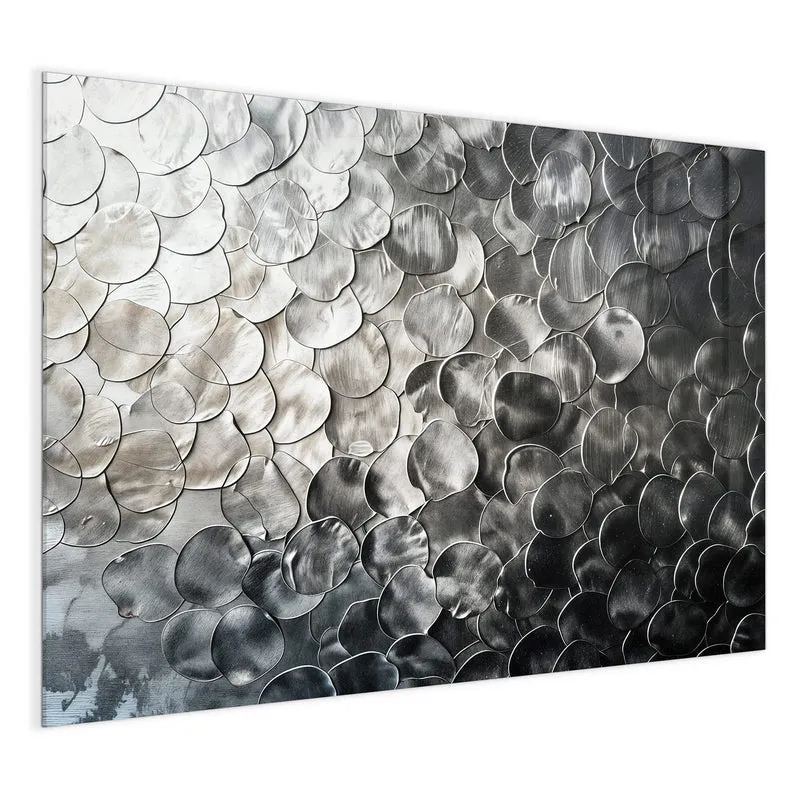 Magnettafel - Silberne Schuppen