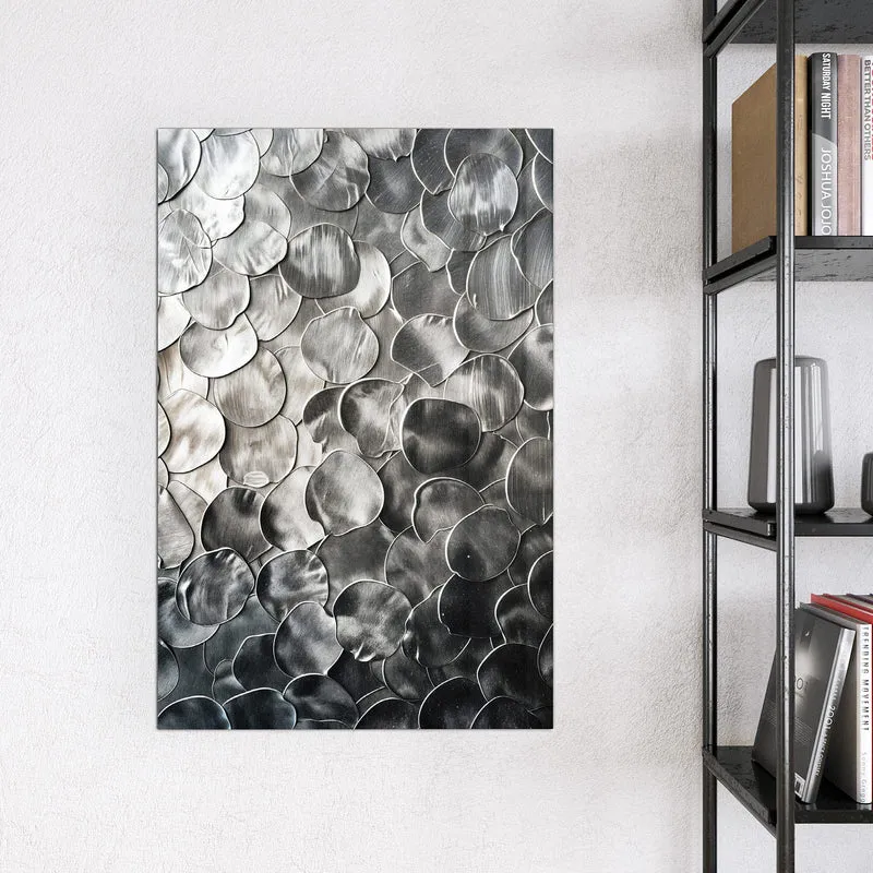 Magnettafel - Silberne Schuppen