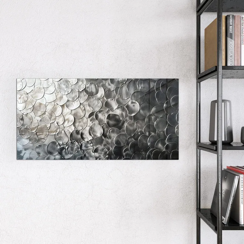 Magnettafel - Silberne Schuppen