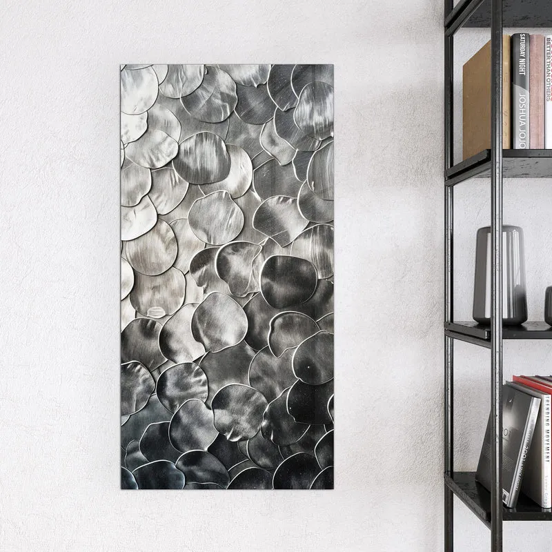Magnettafel - Silberne Schuppen