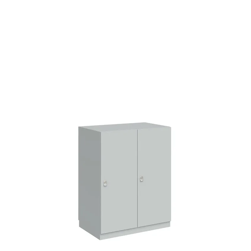 Garderobenschrank Pren | mit 2 Abteilen mit je 1 Kleiderstange | H 1018 x B 800 x T 500mm