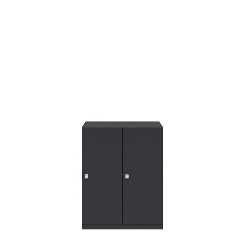 Garderobenschrank Pren | mit 2 Abteilen mit je 1 Kleiderstange | H 1018 x B 800 x T 500mm