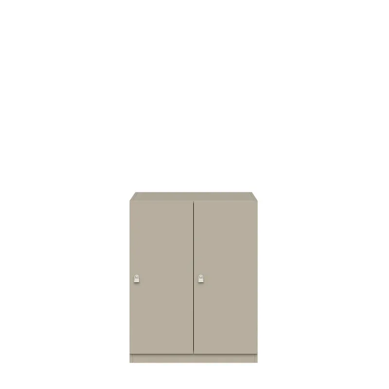 Garderobenschrank Pren | mit 2 Abteilen mit je 1 Kleiderstange | H 1018 x B 800 x T 500mm