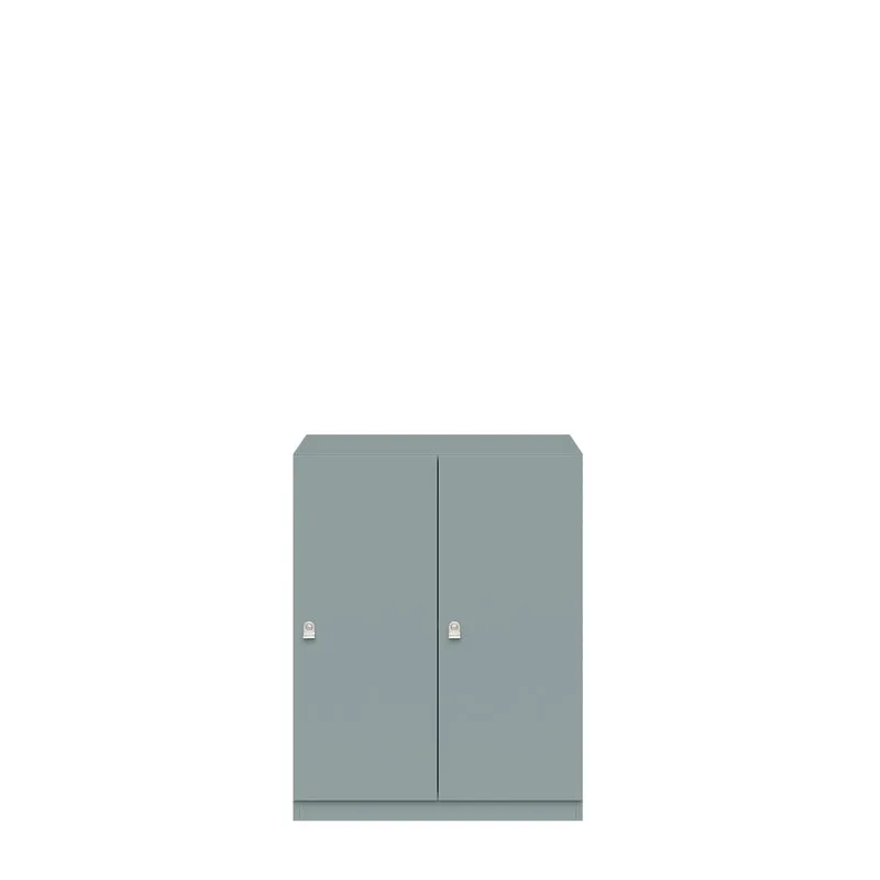 Garderobenschrank Pren | mit 2 Abteilen mit je 1 Kleiderstange | H 1018 x B 800 x T 500mm