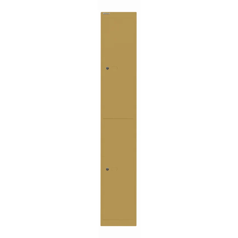 Garderobenschrank Office | 2 Fächer mit je 1 Kleiderhaken, Tiefe 457 mm