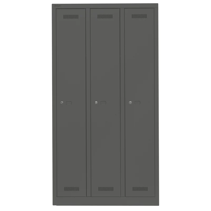 Garderobenschrank Monobloc™ | 3 Abteile