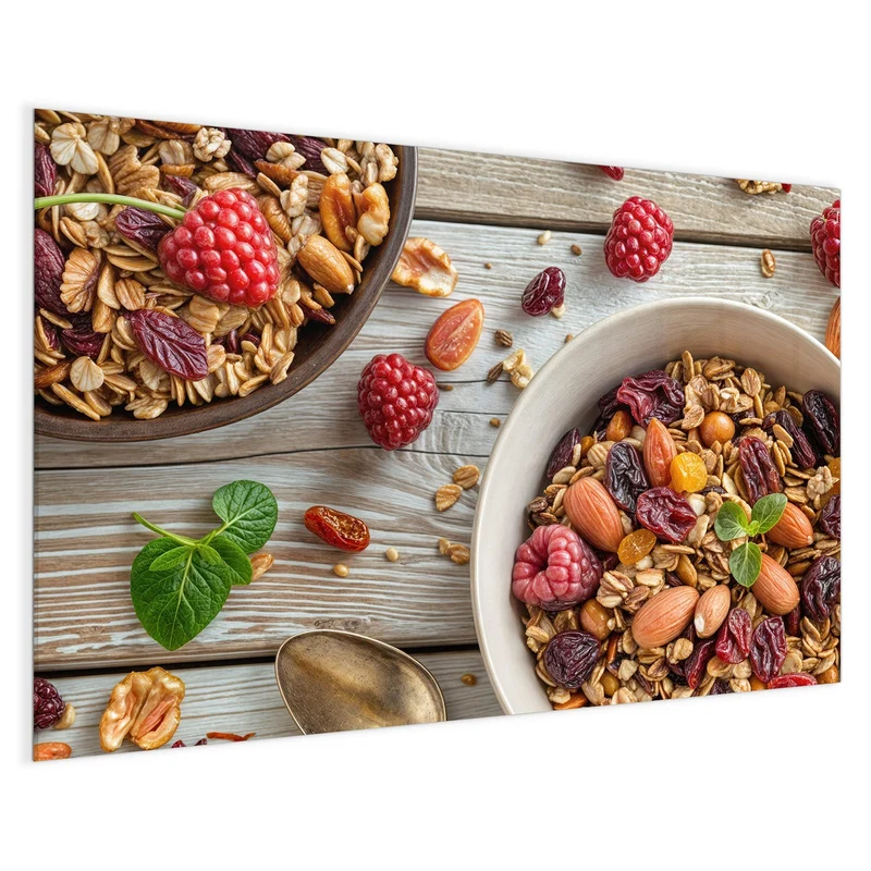 Magnettafel - Müsli mit Nüssen