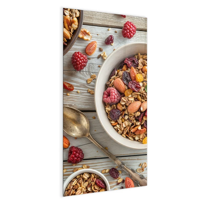 Magnettafel - Müsli mit Nüssen