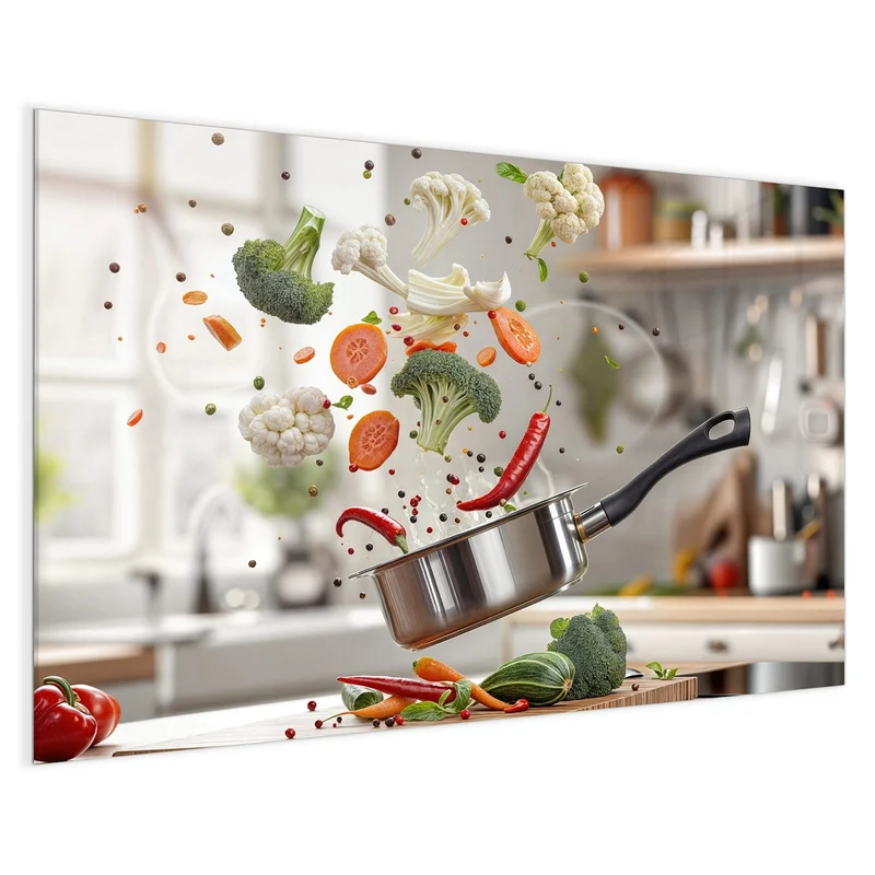 Magnettafel - Kochen mit Gemüse