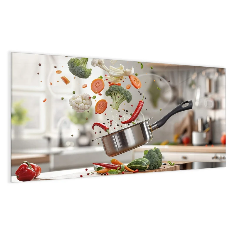 Magnettafel - Kochen mit Gemüse