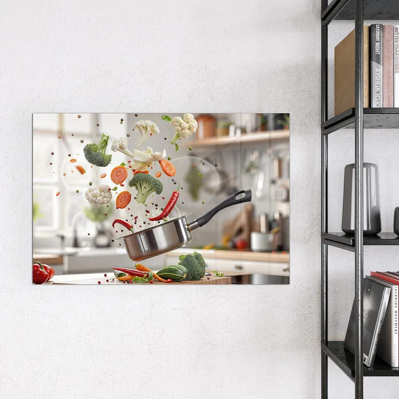 Magnettafel - Kochen mit Gemüse