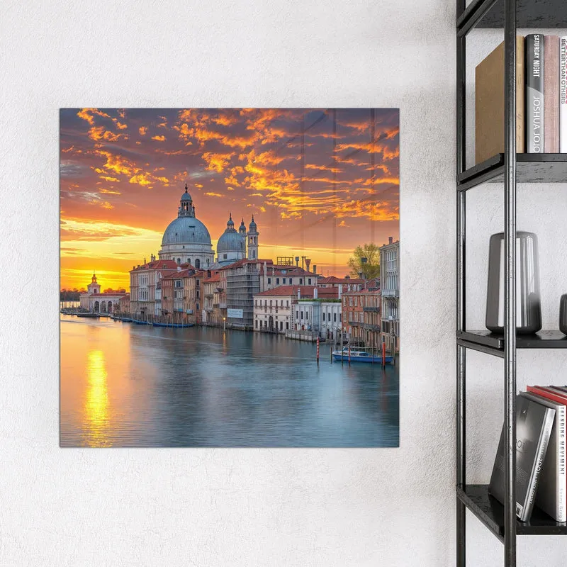 Magnettafel - Venedig im Abendrot