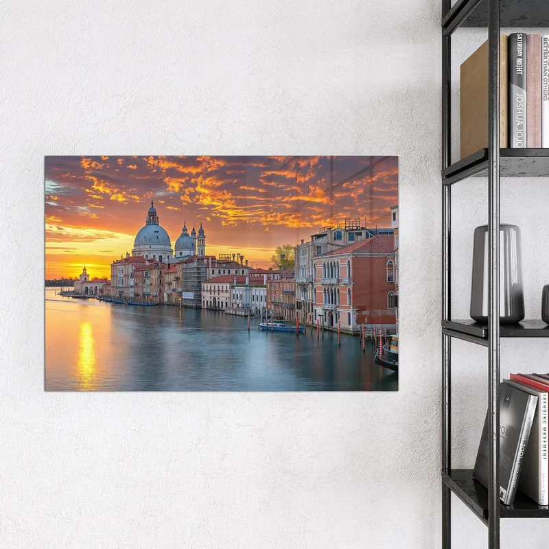 Magnettafel - Venedig im Abendrot