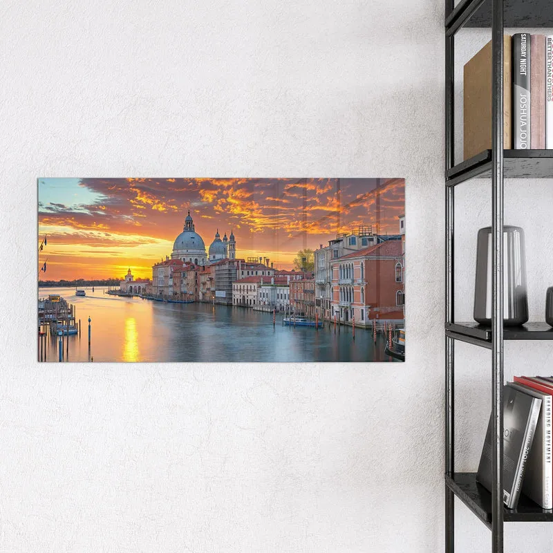 Magnettafel - Venedig im Abendrot
