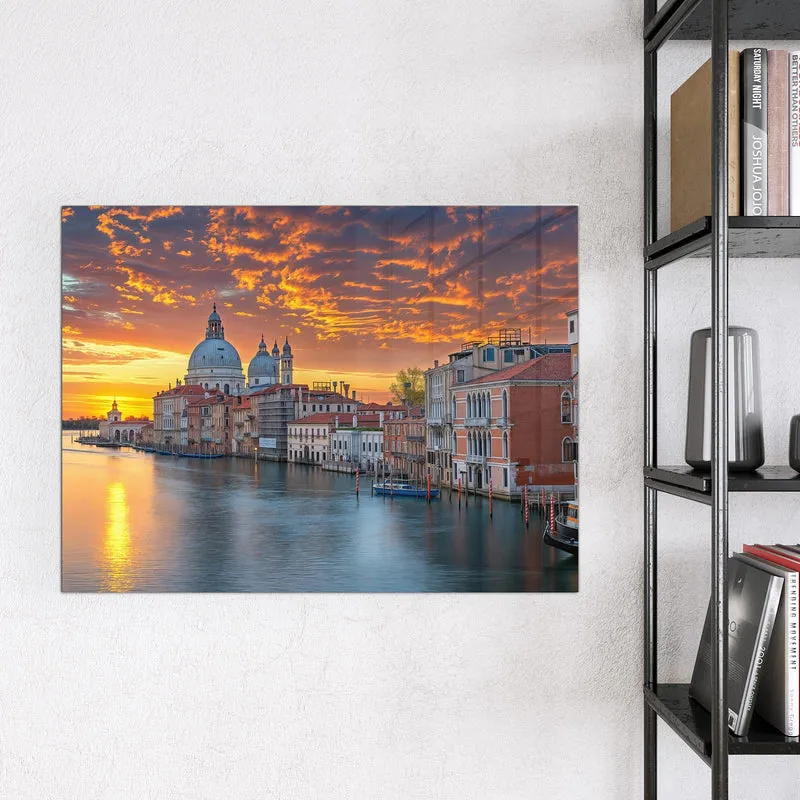 Magnettafel - Venedig im Abendrot