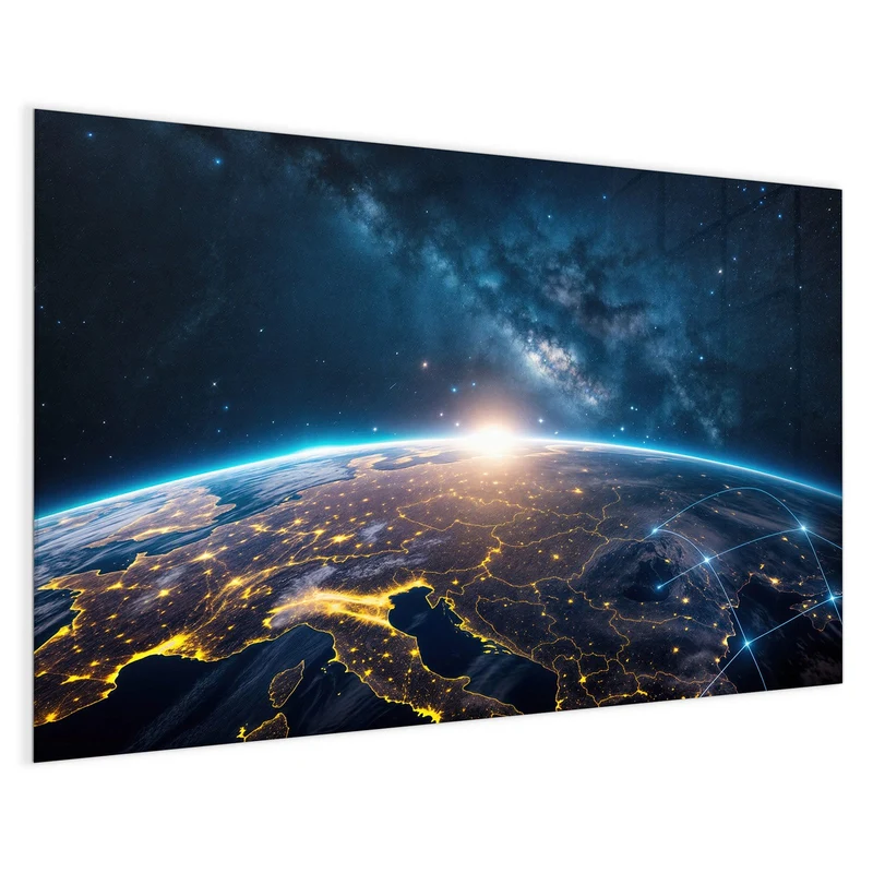Magnettafel - Vernetzte Erde
