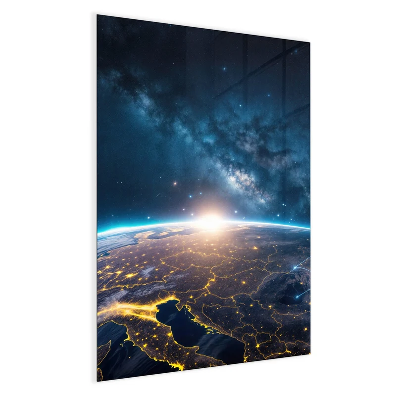 Magnettafel - Vernetzte Erde