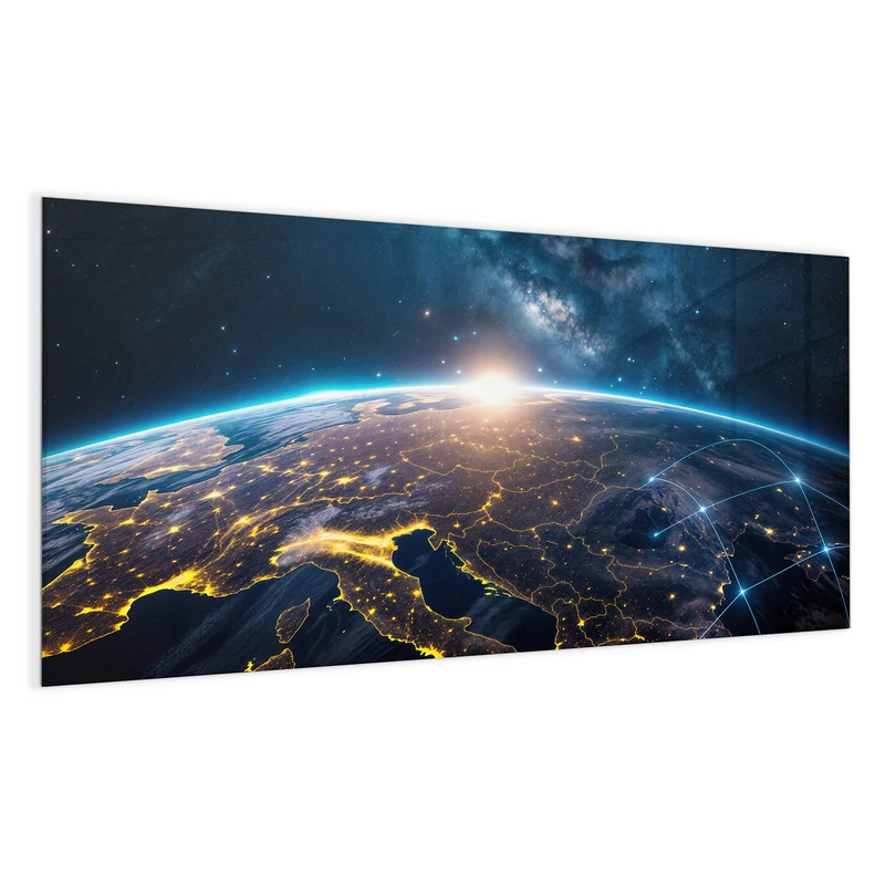 Magnettafel - Vernetzte Erde