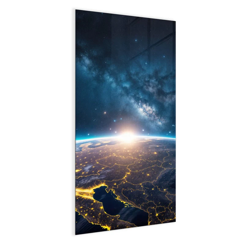 Magnettafel - Vernetzte Erde