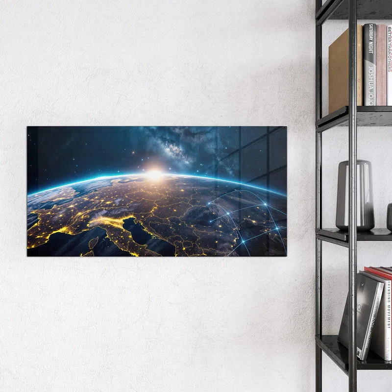 Magnettafel - Vernetzte Erde