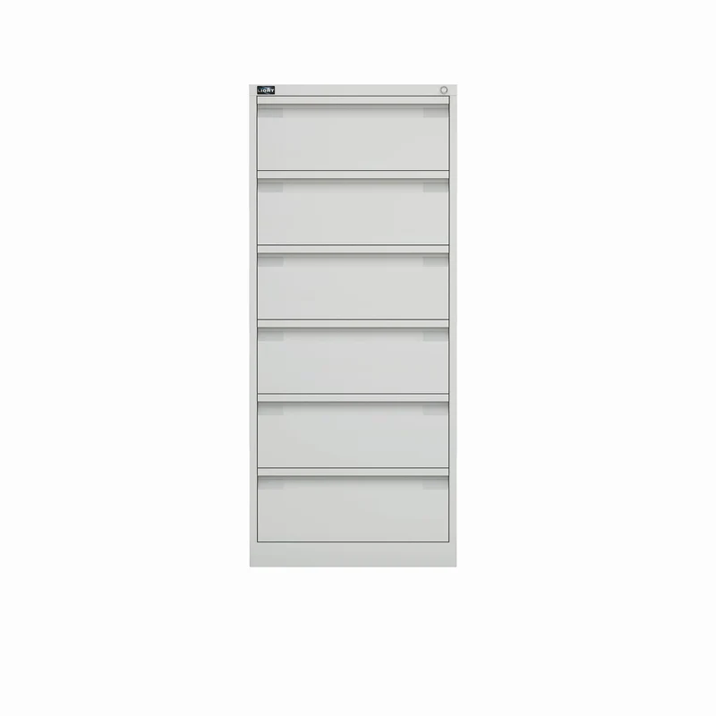 Karteischrank KS26 | zweibahnig, 6 Schubladen, DIN A5