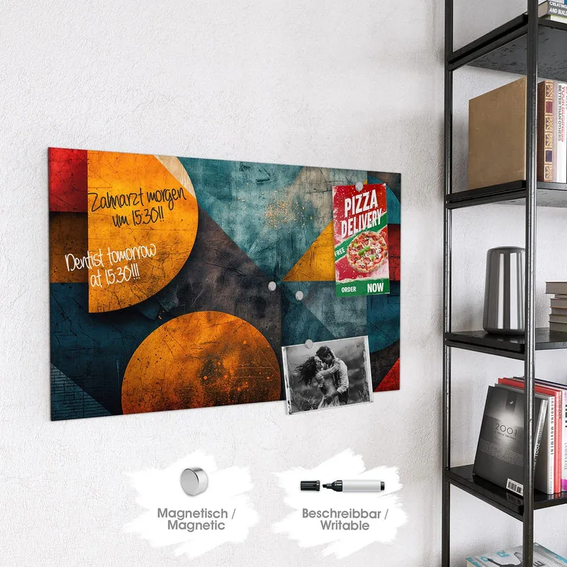 Magnettafel - Kreise und Dreiecke