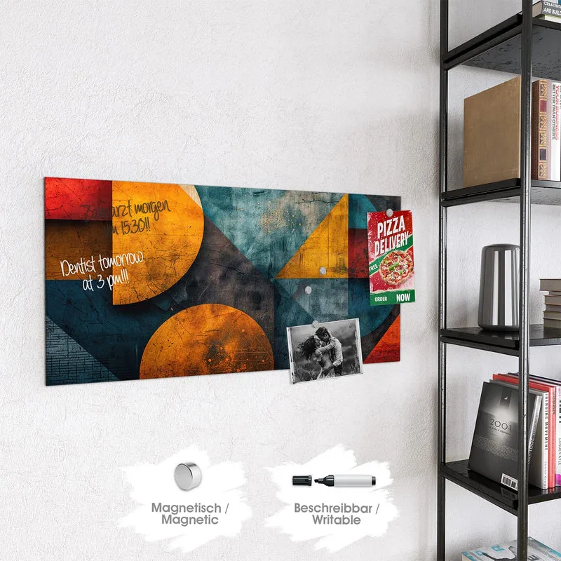 Magnettafel - Kreise und Dreiecke