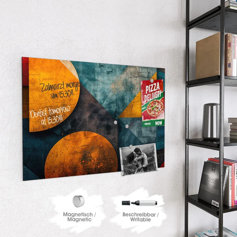 Magnettafel - Kreise und Dreiecke