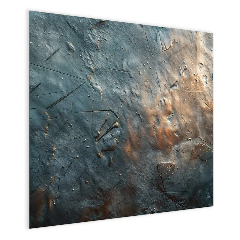 Magnettafel - Zerkratzter Schiefer